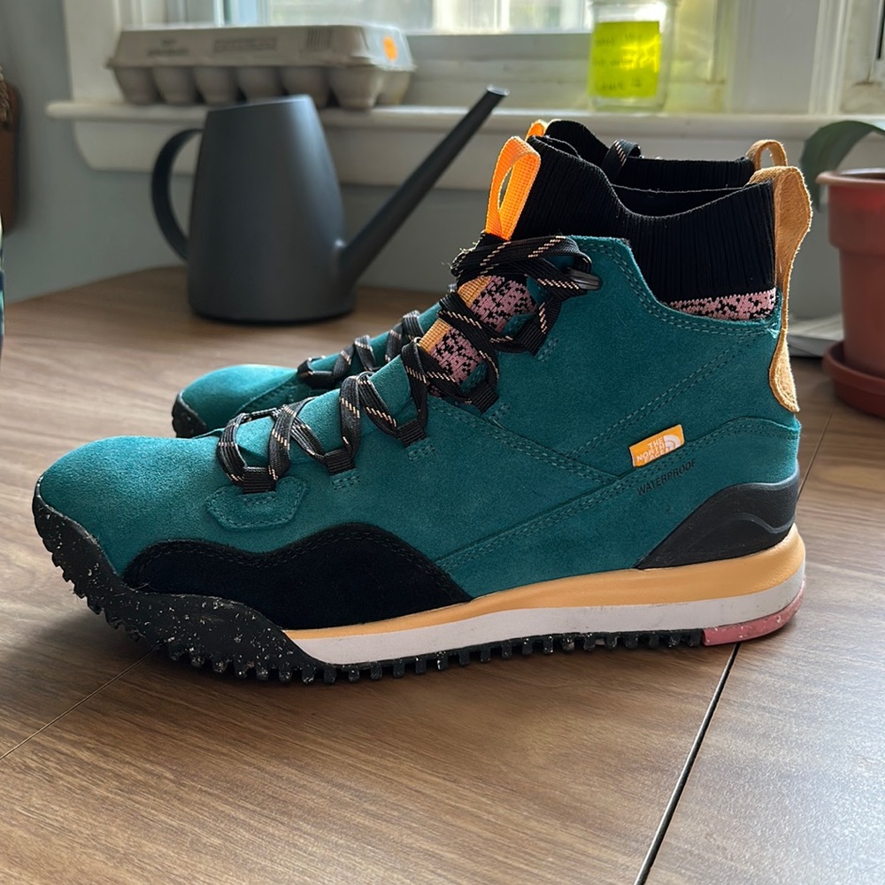The North Face hiking boots